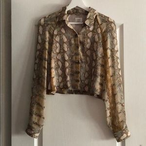 Wilfred cropped blouse NEVER WORN